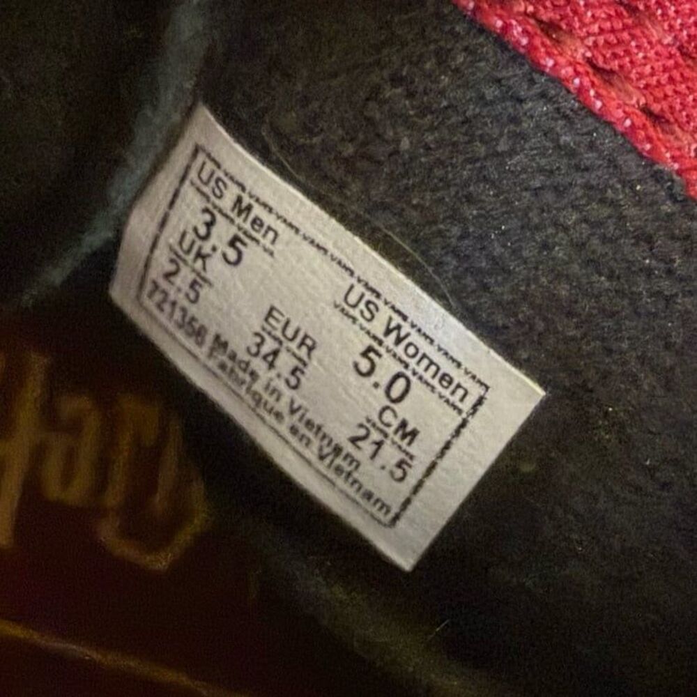 Harry Potter x Vans Sk8-Hi 'Gryffindor' edition women’s size 5 shoes - Picture 7 of 7
